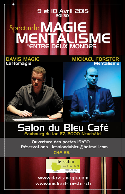 Spectacle au bleu café avril 2015