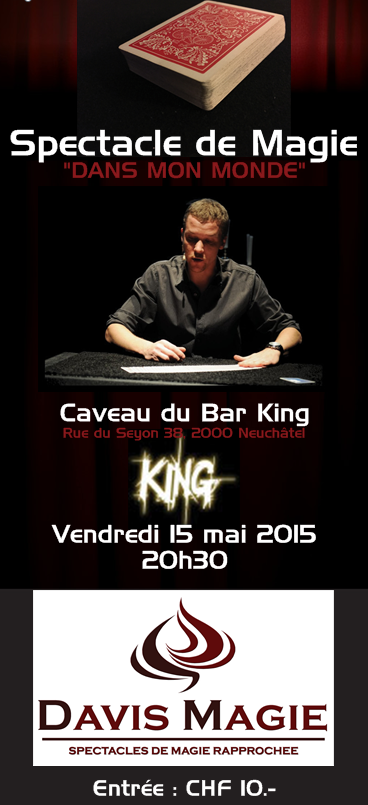 Davis-magie bar King 15 mai 2015