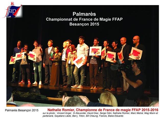 Palmares FFAP 2015